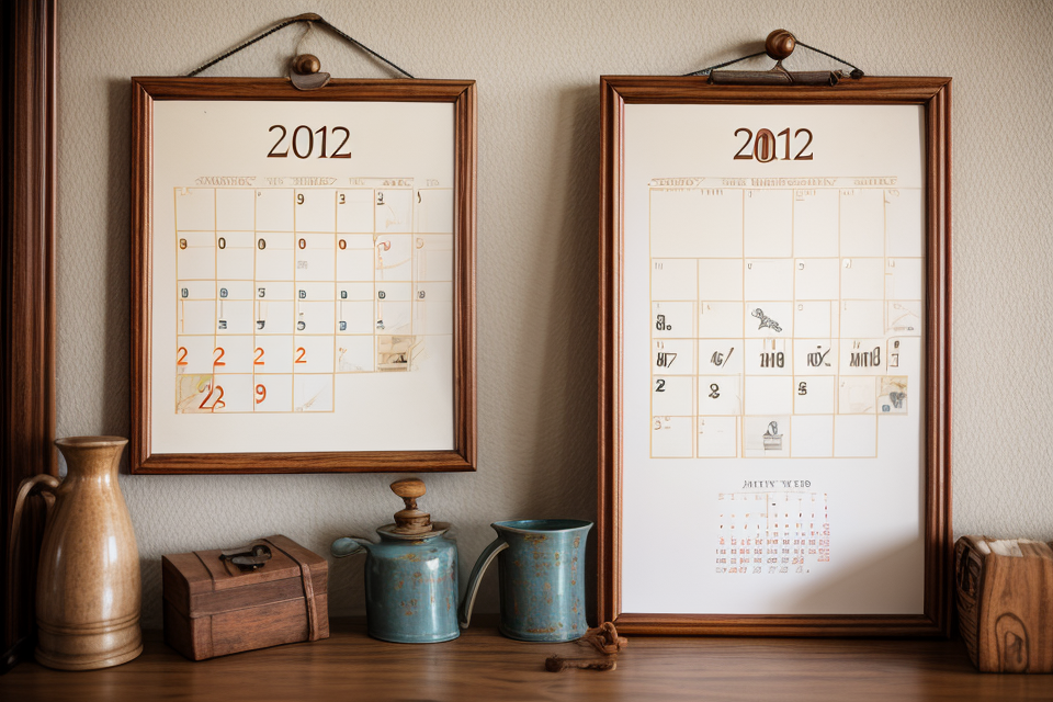 When Can I Use a 2012 Calendar Again?