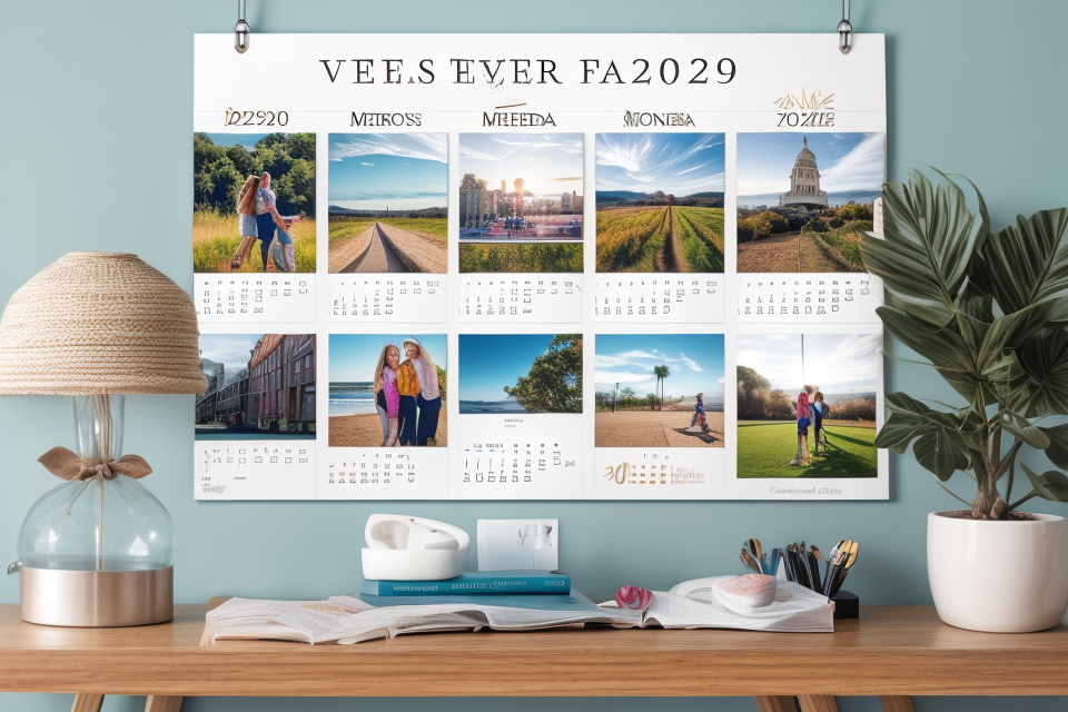 Why Personalized Wall Calendars are a Must-Have for Organized Living