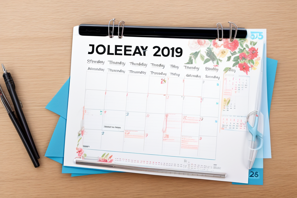 How to Print a Monthly Calendar: A Step-by-Step Guide