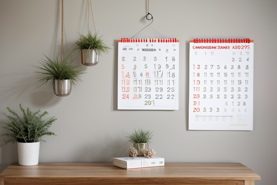 How much weight can you hang without a stud in a wall calendar?
