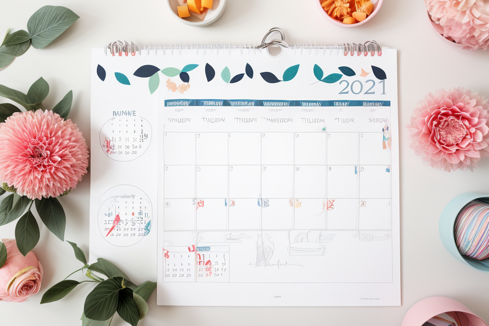 DIY Home Calendar: Create Your Own Personalized Calendar Artwork