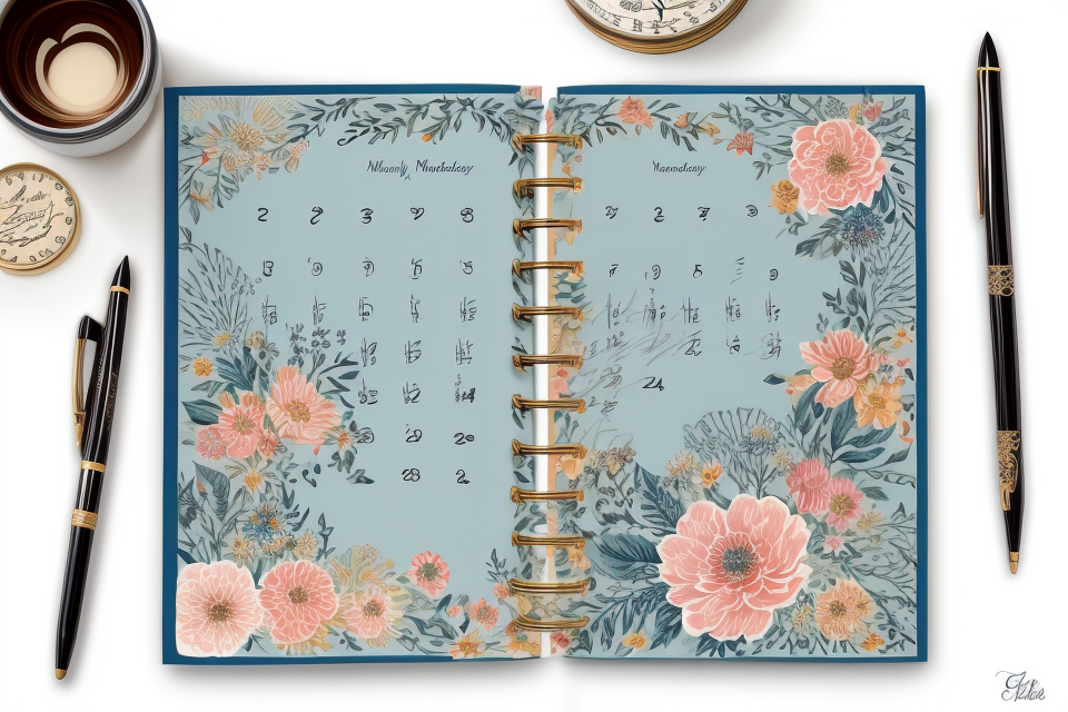 The Role of Calendars in Stationery: Exploring the Art of Time Management