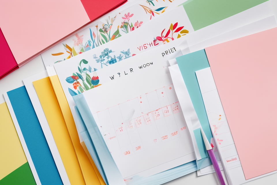 What is the best paper quality for calendars?