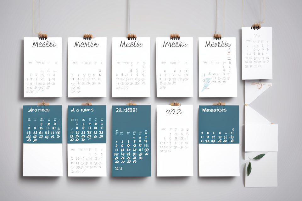 The Purpose of Making a Calendar: Organizing Events and Staying on Track
