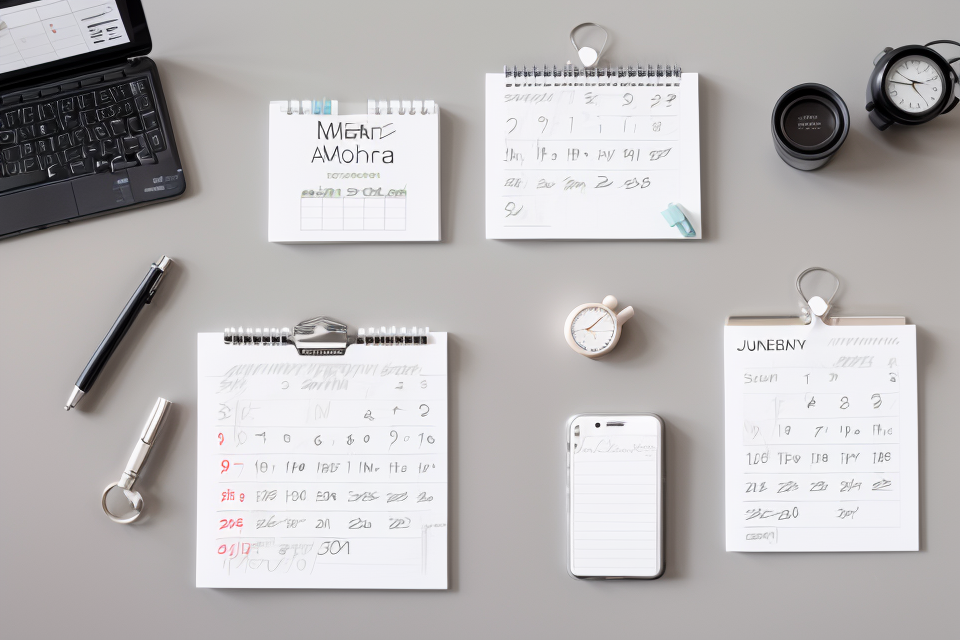 Creating a Monthly Calendar: Essential Tasks and Tips