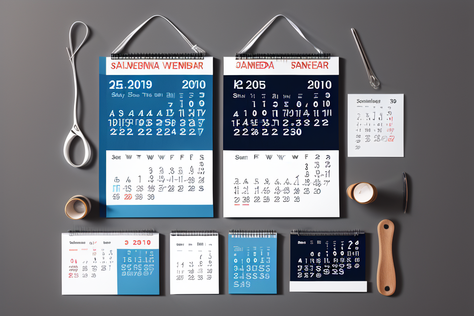 DIY: Create Your Own Custom Calendar with Free Software