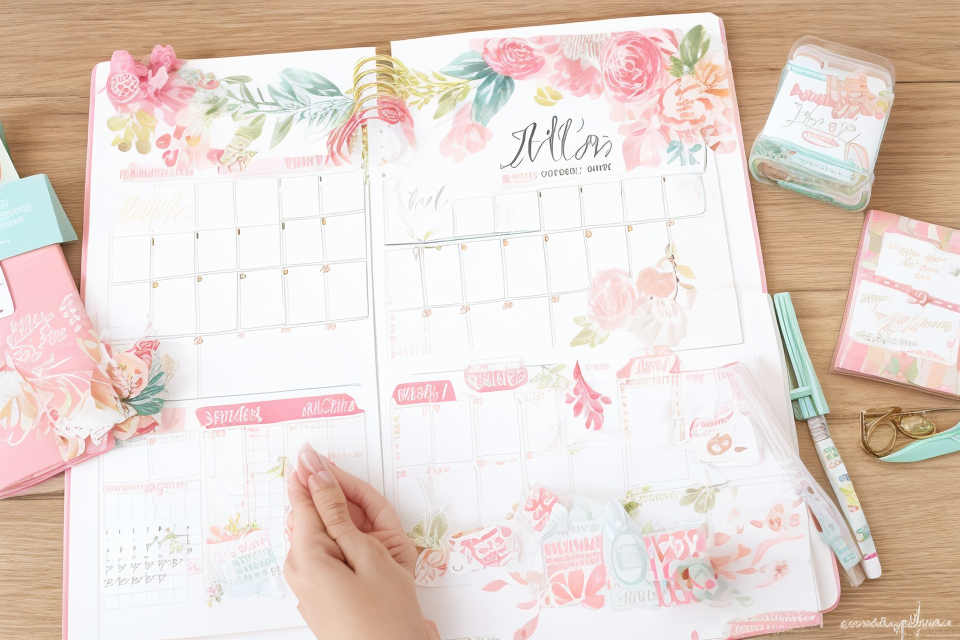 DIY Calendar Crafts: Enhancing Your Planning Experience