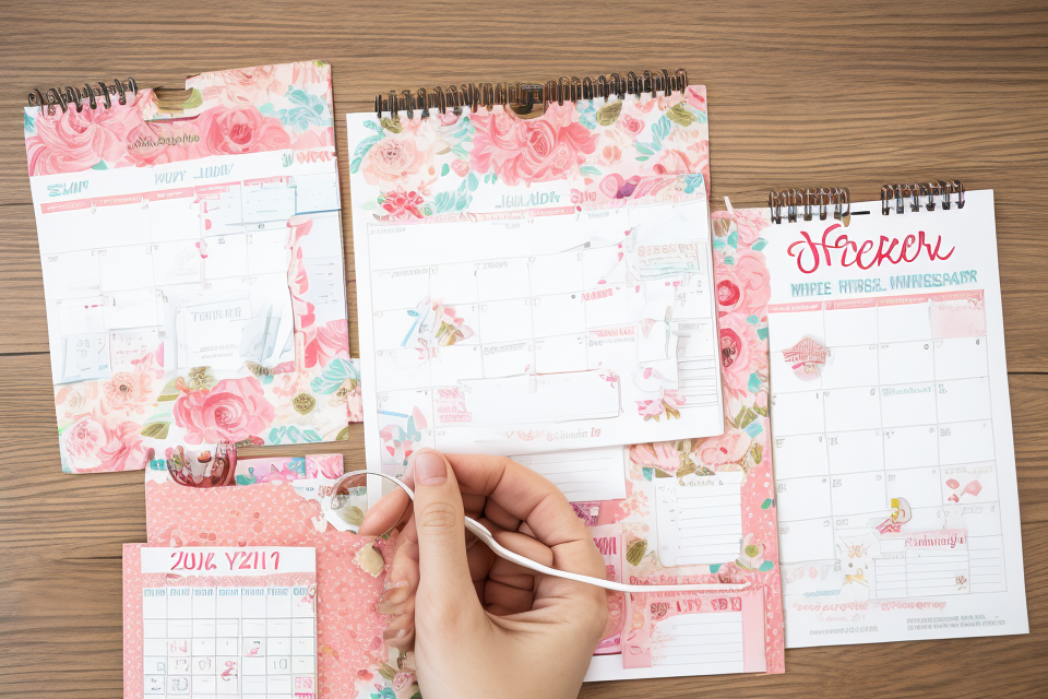 DIY Calendar Crafts: Create Your Own Personalized Calendar