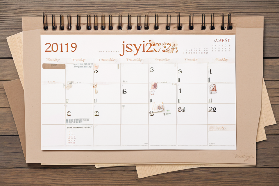 DIY Calendar Crafts: Creative Ideas for Making Your Own Calendar